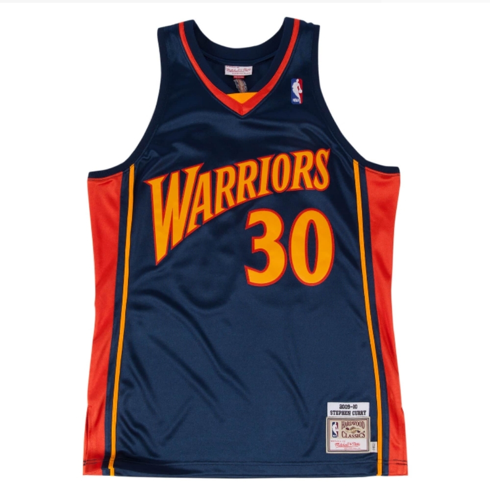 Mitchell & Ness 2009-10 Stephen Curry "We Believe" Golden State Warriors Jersey